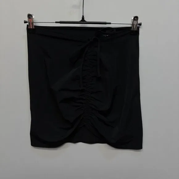 NWT Paris Atelier & Other Stories Women Mini Skirt XS X-Small Ruched C081 -21 - Picture 11 of 16